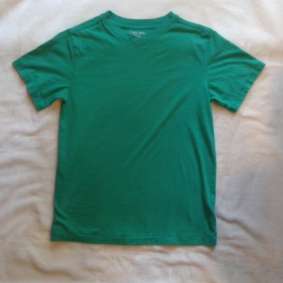 Cherokee Unisex Youth Or Adult Kelly Green Short Sleeve Adorable Baby Doll Top💚 - Picture 1 of 9